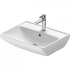 Duravit D-Neo mosdó csaplyukkal alul mázas 55x44 2366550000 rajz