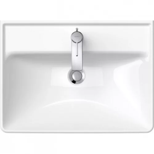 Duravit D-Neo mosdó csaplyukkal alul mázas 65x44 2366650000