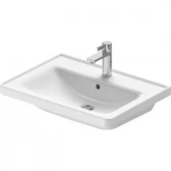 Duravit D-Neo bútorral aláépíthető mosdó 65x48 2367650000 rajz