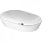 Duravit D-Neo pultra ültethető ovális mosdó 60x40 rajz