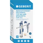 Geberit 212–383 felújítókészlet falsík alatti öblítőtartályhoz (246.127.00.5)