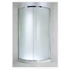   Jika Cubito Pure íves zuhanykabin 90 cm ezüst profil átlátszó üveg 1 ajtós (2502420026681)