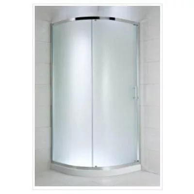 Jika Cubito Pure íves zuhanykabin 100 cm ezüst profil átlátszó üveg 1 ajtós (2502430026681)