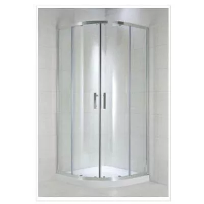 Jika Cubito Pure íves zuhanykabin 90 cm ezüst profil arctic üveg (2532420026661)