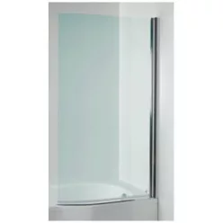   Jika Tigo íves kádparaván arctic GLASS jobbos 150x80 cm ezüst profil átlátszó üveg (2572110026681)