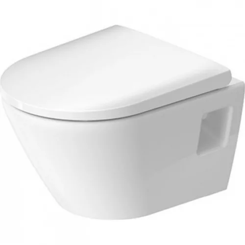 Duravit D-Neo Rimfree kompakt fali WC Duravit látható rögzítés 2587090000 rajz
