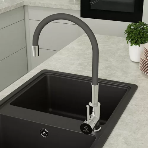 MOFÉM Junior EVO Infinite mosogató csaptelep szürke 2591S280G5