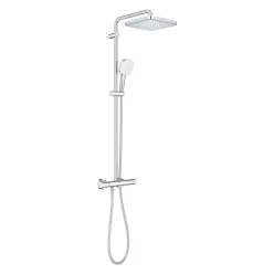   GROHE Tempesta System 250 Cube termosztátos zuhanyrendszer falra szerelésre, króm (26689001 – GROHE)