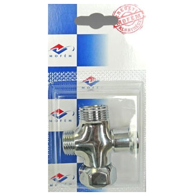 Mofém kád mosdó töltő  zuhanyváltó alkatrész króm (273-0034-06)