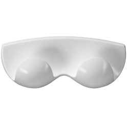 Bisk Athena kétágú fogas fehér műanyag 28827 rajza