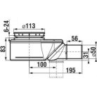 Jika zuhanytálca szifon Panada Tigo Pure zuhanytálcához (2942300000001)