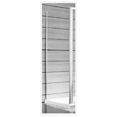 Jika Lyra Plus zuhanyfal 90 cm fehér profil átlátszó üveg (2973820006681)