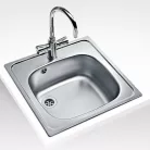 Teka E Modell 1B rozsdamentes mosogató 30000017 rajz