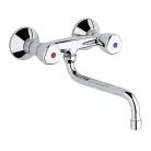 Kludi Standard mosogató csaptelep alsó lengő kifolyóval 150 mm króm (310520515)