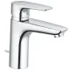 Kludi PURE&SOLID 100 egykaros mosdó csaptelep króm automata leeresztővel 342900575 rajza