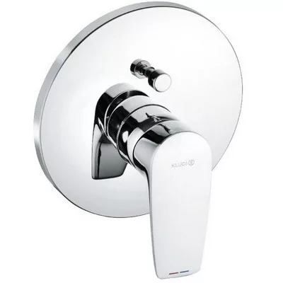 Kludi PURE&SOLID süllyesztett kád és zuhany csaptelep króm külső rész 346570575 rajza