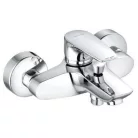 Kludi PURE&SOLID egykaros kád és zuhany csaptelep króm 346810575 rajza