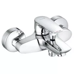 Kludi PURE&SOLID egykaros kád és zuhany csaptelep króm 346810575 rajza