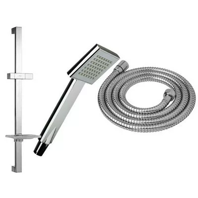 Jika Cubito Pure zuhanyszett II zuhanyrúddal gégecsővel króm (3604210040411)