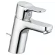 Kludi PURE&EASY 70 egykaros mosdó csaptelep króm automata leeresztővel 372820565 rajza
