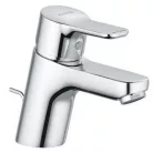 Kludi PURE&EASY egykaros mosdó csaptelep króm automata leeresztővel 372850565 rajza