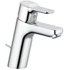 Kludi PURE&EASY 100 egykaros mosdó csaptelep króm automata leeresztővel 372900565 rajza