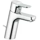 Kludi PURE&EASY 100 egykaros mosdó csaptelep króm automata leeresztővel 372900565 rajza