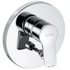Kludi PURE&EASY süllyesztett kád és zuhany csaptelep króm külső rész 374190565 rajza