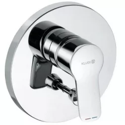 Kludi PURE&EASY süllyesztett kád és zuhany csaptelep króm külső rész 374190565 rajza