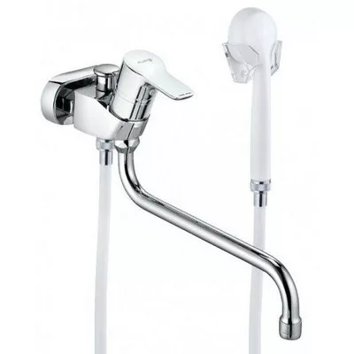 Kludi PURE&EASY kád és zuhany csaptelep szett króm 375920565 rajza