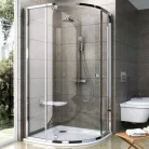 Ravak Pivot PSKK3 80x80 zuhanykabin krómhatású+transparent