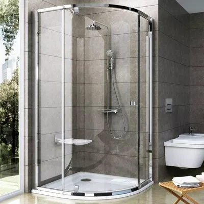 Ravak Pivot PSKK3 80x80 zuhanykabin krómhatású+transparent