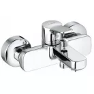 Kludi PURE&EASY kád és zuhany csaptelep króm 376810565 rajza