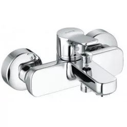 Kludi PURE&EASY kád és zuhany csaptelep króm 376810565 rajza