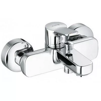 Kludi PURE&EASY kád és zuhany csaptelep króm 376810565 rajza