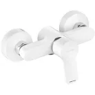 Kludi PURE&EASY egykaros zuhany csaptelep fehér króm 378419165 rajza