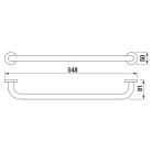 Jika Mio 55 cm törölközőtartó króm (3817410040001)