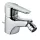 KLUDI ACTIVE automata bidé csaptelep KL-385320561 rajza