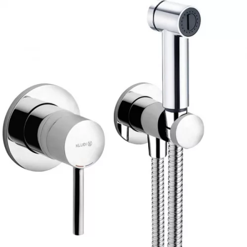 KLUDI BOZZ intim higiéniai zuhanyszett komplett króm KL-389980576 rajza