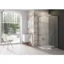 Ravak Blix BLCP4 80x80 zuhanykabin szatén+grape