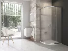 Ravak Blix BLCP4 90x90 zuhanykabin krómhatású+grape
