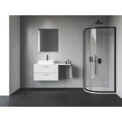 Ravak Blix II NBLCP4 90x90 zuhanykabin fekete+transparent