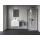 Ravak Blix II NBLCP4 90x90 zuhanykabin fekete+transparent