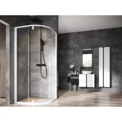 Ravak Nexty NSKK3-80 zuhanykabin fehér+transparent