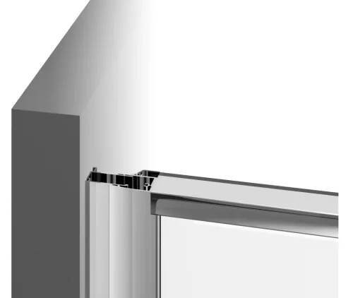 Ravak Nexty NSKK3-80 zuhanykabin fekete+transparent