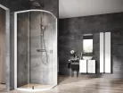 Ravak Nexty NSKK3-100 zuhanykabin Fehér / Króm+transparent