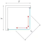 Roltechnik SIMPLE  zuhanybox részletek