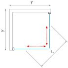 Roltechnik SIMPLE  zuhanybox részletek
