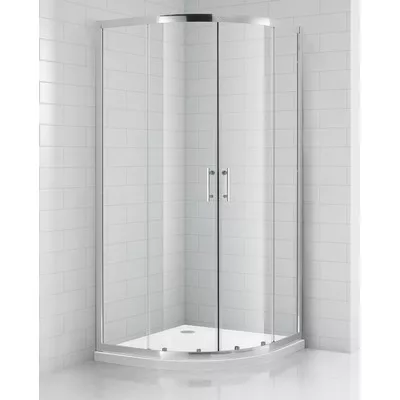 Roltechnik OBR2 80 íves zuhanykabin brillant profil transparent üveg (4000701)