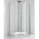 Roltechnik OBR2 80 íves zuhanykabin brillant profil transparent üveg (4000701)